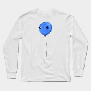 Lil blue balloon Long Sleeve T-Shirt